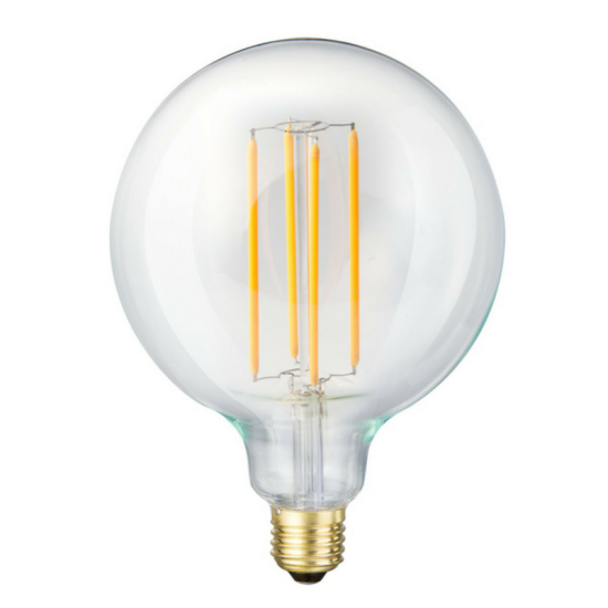 LED Globe 125 Vintage 6W 2200K
