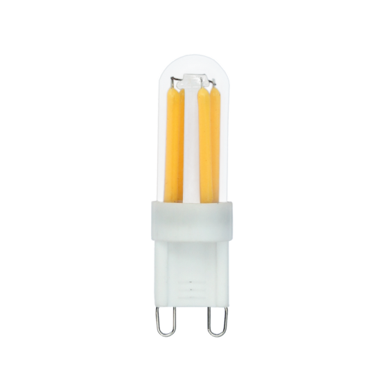 LED G9 filament helder 2W 2200K DIM Ø16x46.5mm