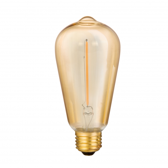 LED Rustika GOLD Vintage 1W 2000K 230V